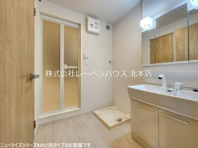 ベルヴィラージュA 洗面所