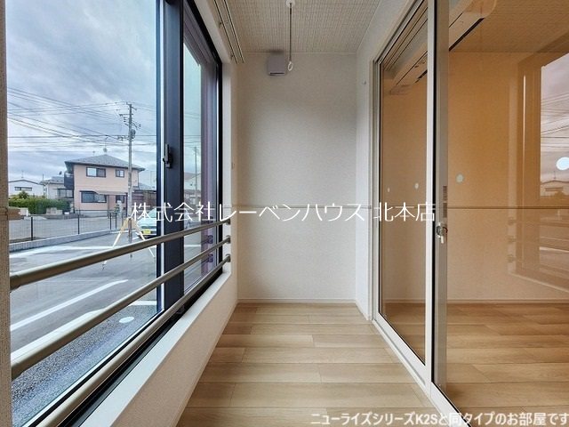 ベルヴィラージュA ベランダ