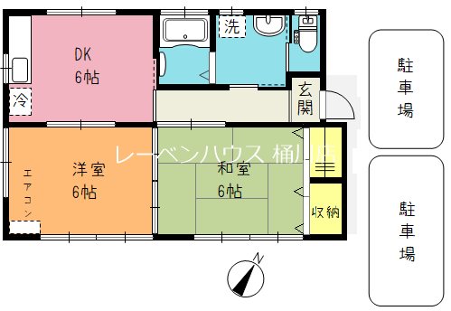 加藤貸家A棟 間取り