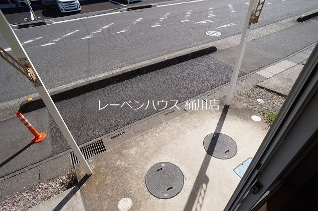 加藤貸家A棟 ベランダ