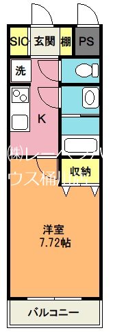 ソレイユ・スクワール 間取り