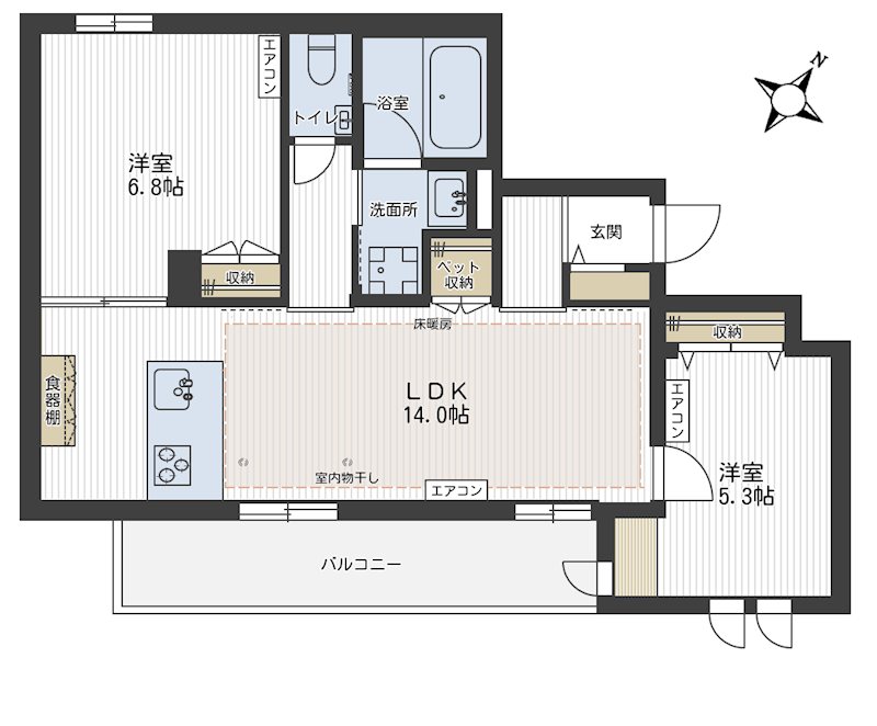 Ａｎｎｅｘ　Ｒ 間取り