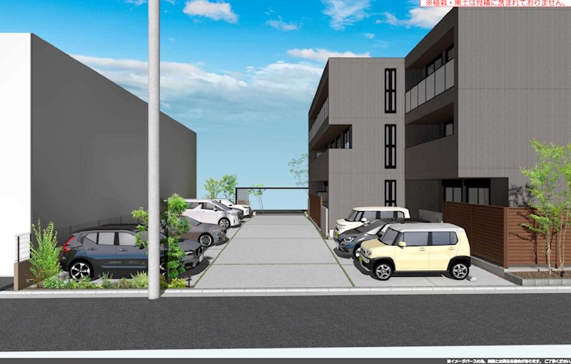 （仮称）蕨市中央２丁目メゾン 駐車場