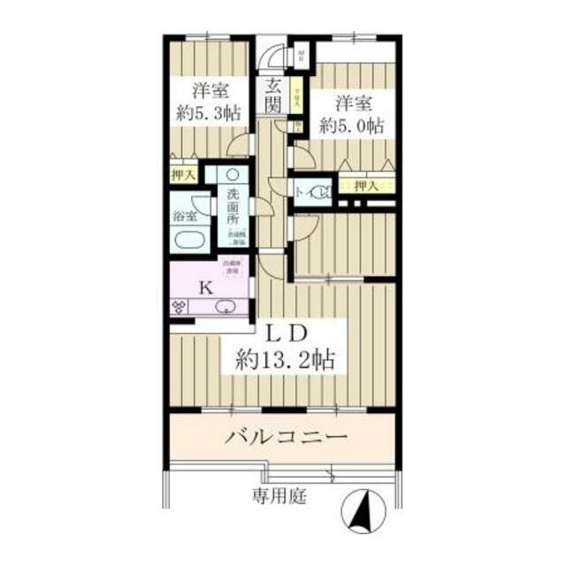 Ｓｕｎ　Ｆｉｅｌｄ与野 間取り