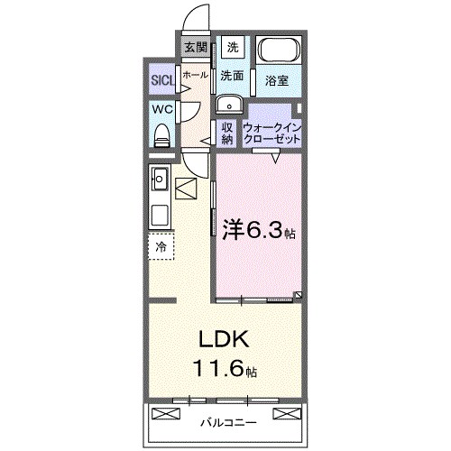 リオラ　Ⅰ 間取り