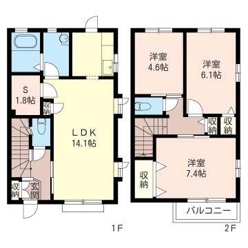 メルシーパル 間取り