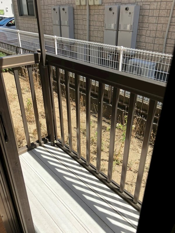 新井荘 ベランダ