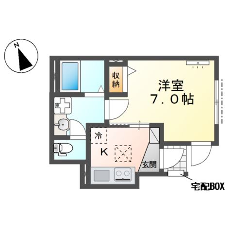 ＫＩＲＡＭＥＫＩ　～煌～ 間取り
