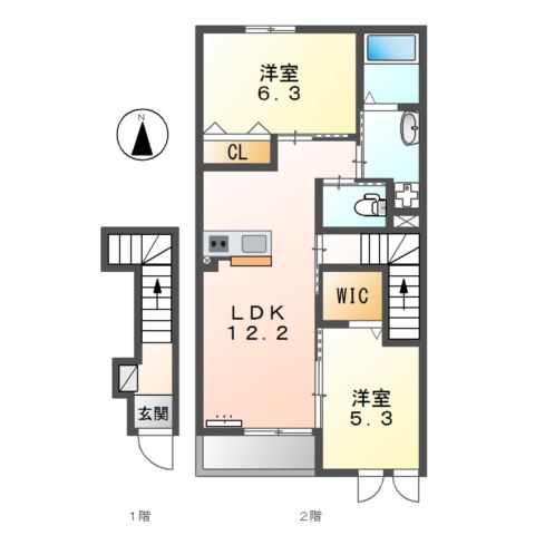 サンハイツ 間取り