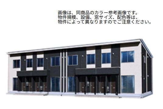 北区今羽町アパート新築工事 外観