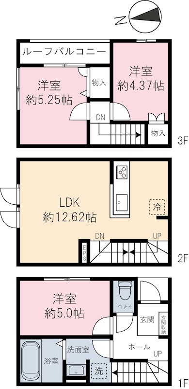 ベルリード 間取り