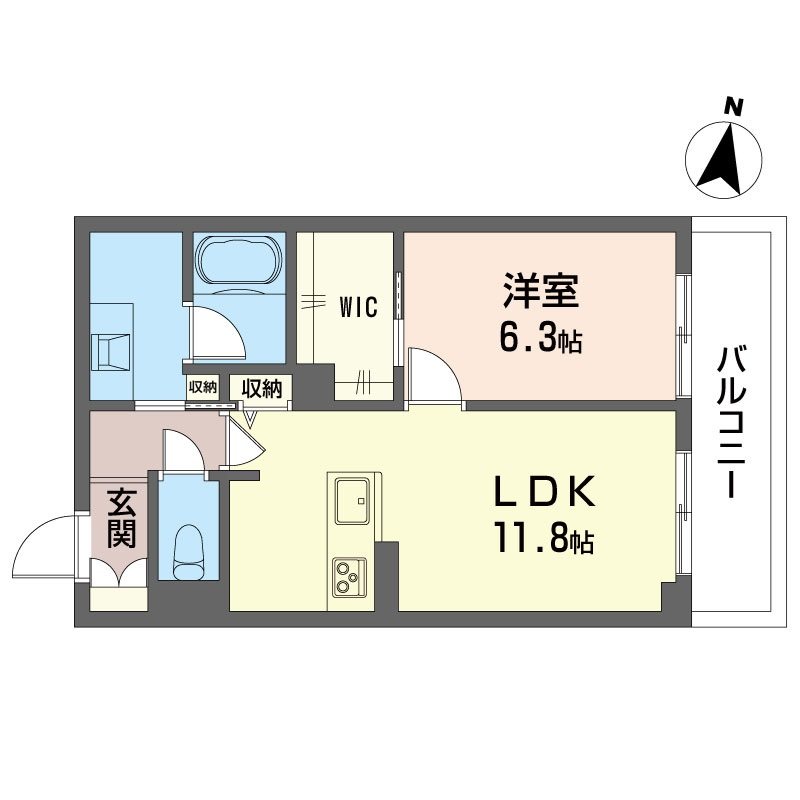 ルミナス・エイル 間取り