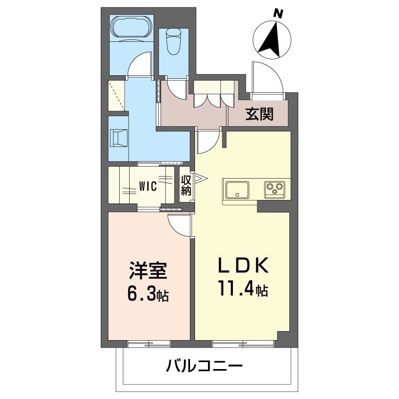 ルミナス・エイル 間取り