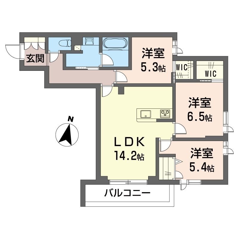 ルミナス・エイル 間取り