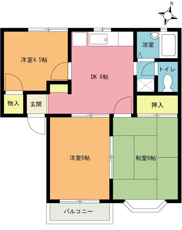 アネシスD棟 間取り