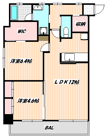 ライヴス行徳 間取り図