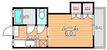 サニーハイツ 間取り図