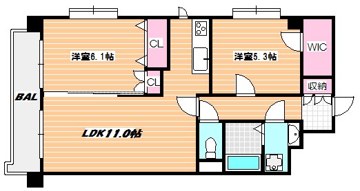 カサベルテ  間取り