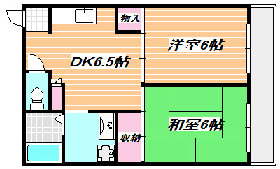 サンライズ行徳  間取り図