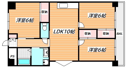 富士見中央ビル 間取り