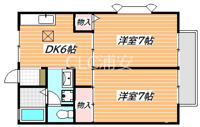 セディアメージュ浦安 間取り