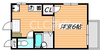 シャルマンモリタⅡ 間取り図