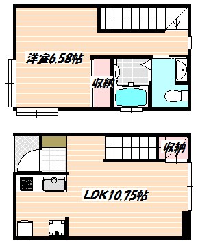 カーザ・カスターニャⅠ 間取り図