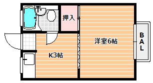 福栄ハイム 間取り図
