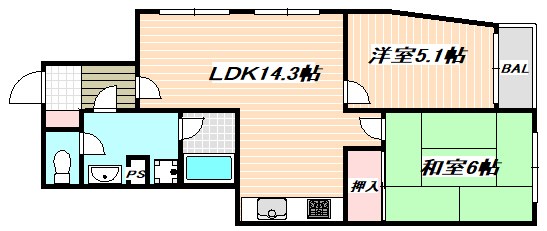 プライムシティ行徳 間取り図