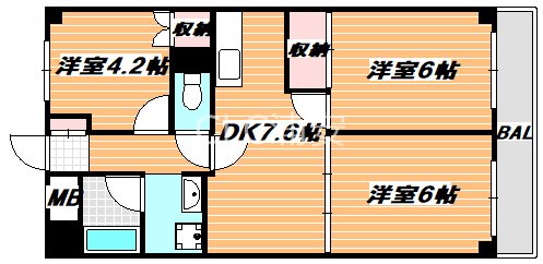 エルドシック浦安 間取り図