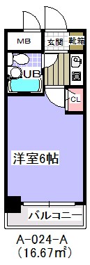 サンマリノ 間取り図