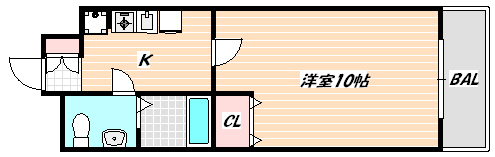 ブルーメ 間取り図