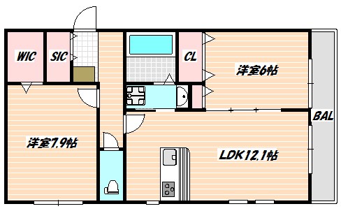 フォルセノーグ 間取り図