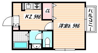クレモンティーヌ・相之川 間取り図