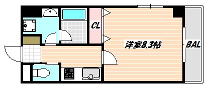 クレメゾン妙典  間取り