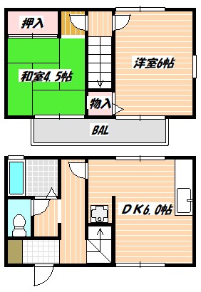 メゾンアローム 間取り