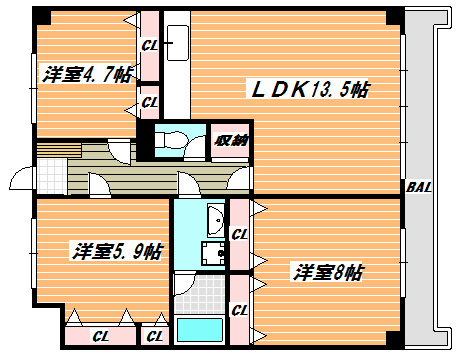 ウインズ舞浜 間取り