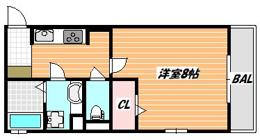 フルール・ヴィラ 間取り図