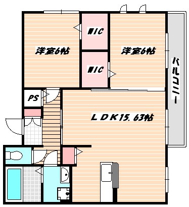 パラディーゾ 間取り図