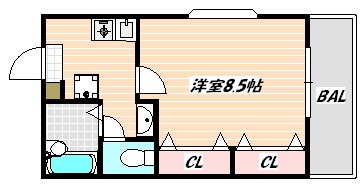 千葉県船橋市藤原１丁目 間取り