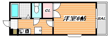 ハイツゆき 間取り図