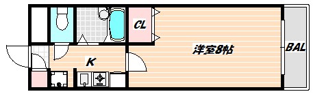 ブルーメ 間取り図