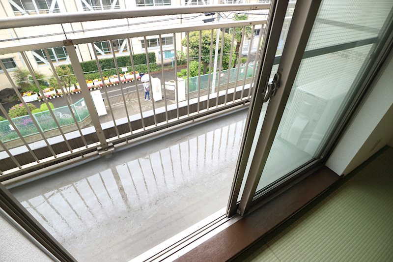 富士ハイム ベランダ