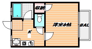 テラスＥＮＪＵ  間取り