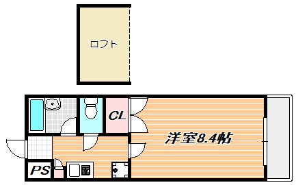 クレオ舞浜Ⅱ 間取り図