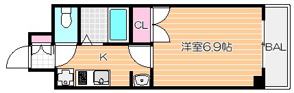 アジリア浦安 間取り図