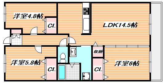 ルイ 間取り図