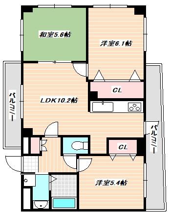 南行徳ツインパークス 間取り