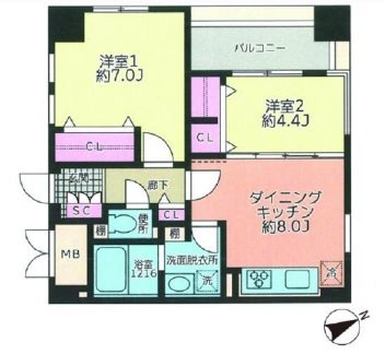 ＳｕｎＳｐｒｉｎｇＴｏｗｅｒ 間取り図