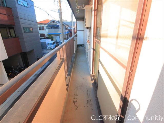 サンハイツ岩田 ベランダ